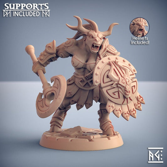 Minoc - Pose D - Order of the Labyrinth Set - Unpainted Miniature