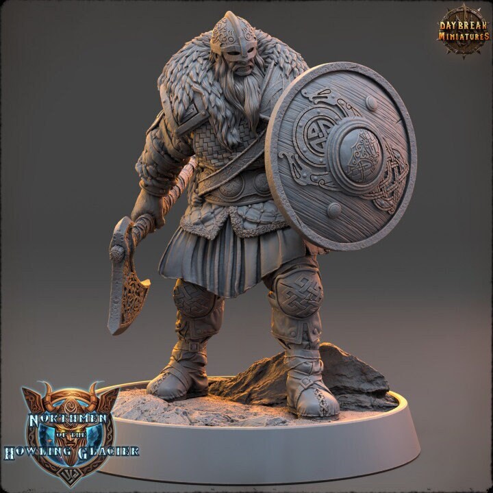 Einar Bloodaxe - Northmen of the Howling Glacier - Unpainted Miniature