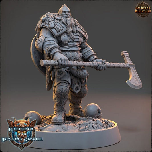 Erik the Great - Northmen of the Howling Glacier - Unpainted Miniature