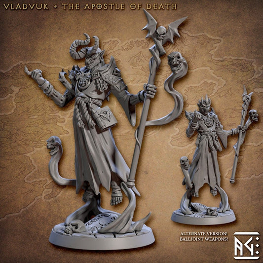 Vladvuk – Apostle of Death - Horrors of Rodburg Barrows - Unpainted Miniature