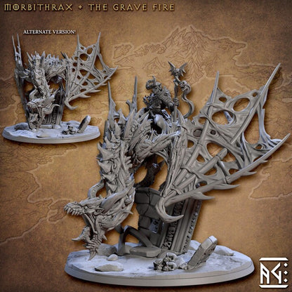 Morbithrax, the Fire Grave - Horrors of Rodburg Barrows - Unpainted Miniature