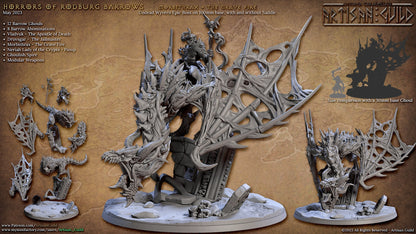 Morbithrax, the Fire Grave - Horrors of Rodburg Barrows - Unpainted Miniature