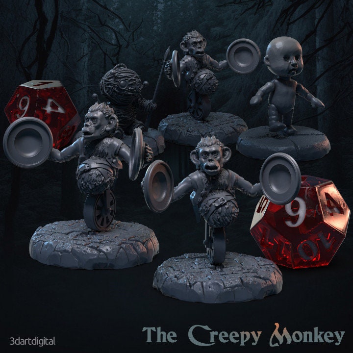 Creepy Toys - Unpainted Miniature