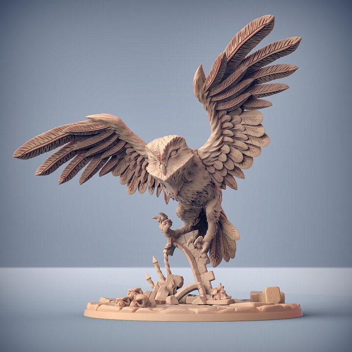 Giant Owl - Unpainted Miniature