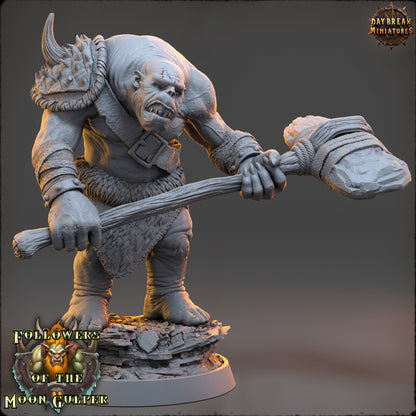 Zabadan Moshbreaker - Followers of the Moon Gulper - Unpainted Miniature