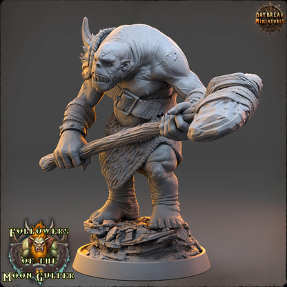 Zabadan Moshbreaker - Followers of the Moon Gulper - Unpainted Miniature