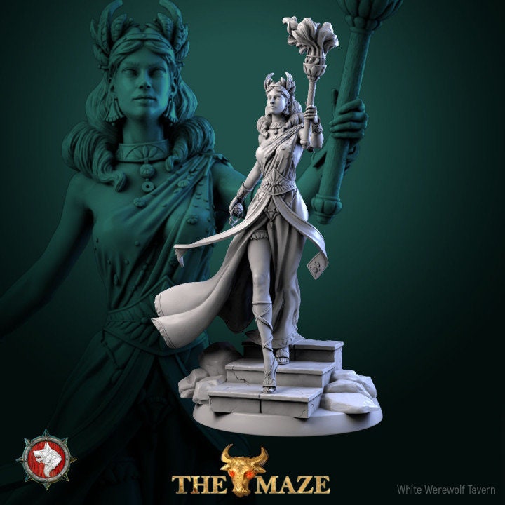 Ariadne - Human Female - Unpainted Miniature