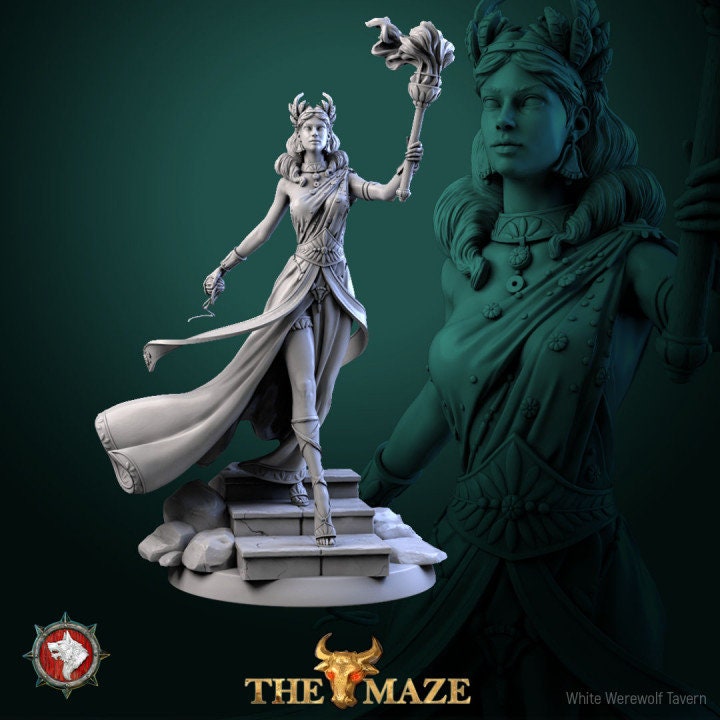 Ariadne - Human Female - Unpainted Miniature