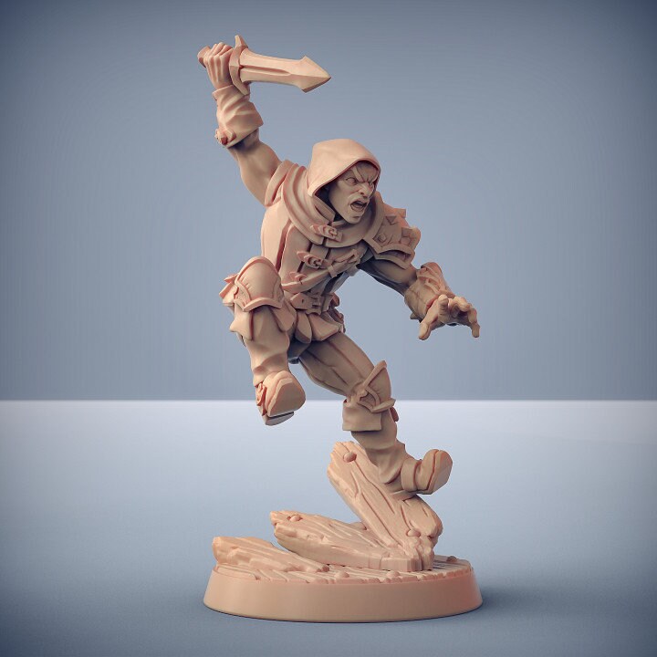 Thief Miniature - Pose C - Unpainted Miniature