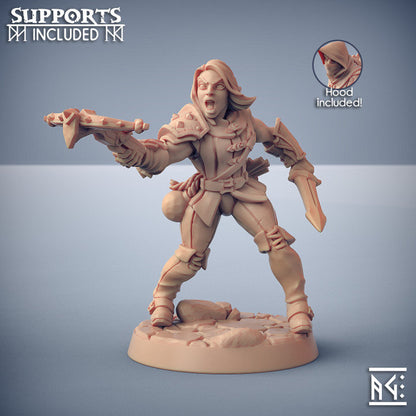 Thief Miniature - Pose F - Unpainted Miniature