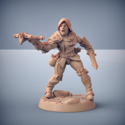 Thief Miniature - Pose F - Unpainted Miniature