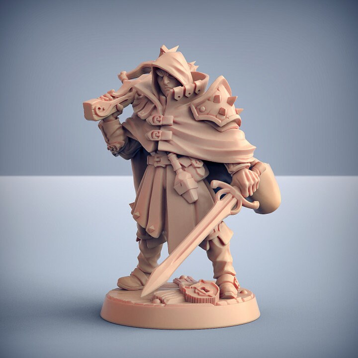 Aaron Blacksparrow - Thieves Guild Set - Unpainted Miniature