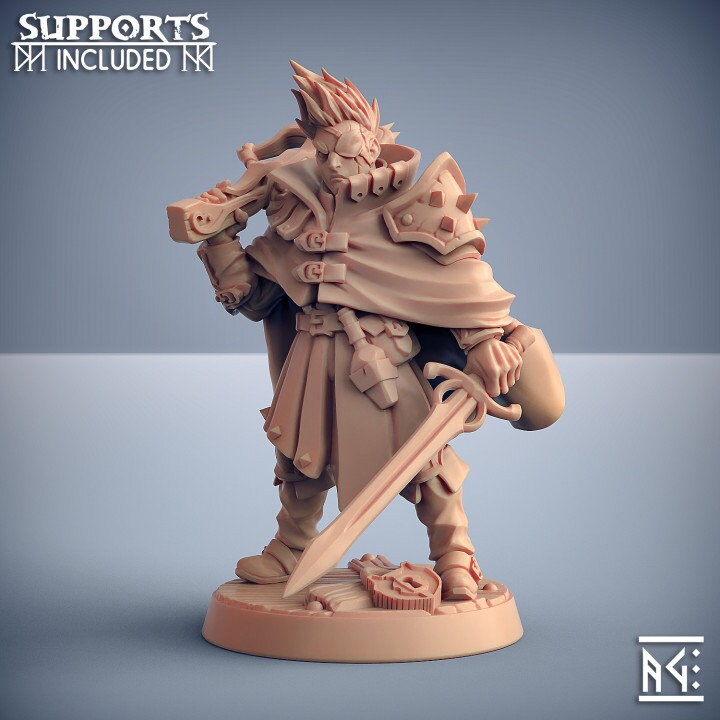 Aaron Blacksparrow - Thieves Guild Set - Unpainted Miniature