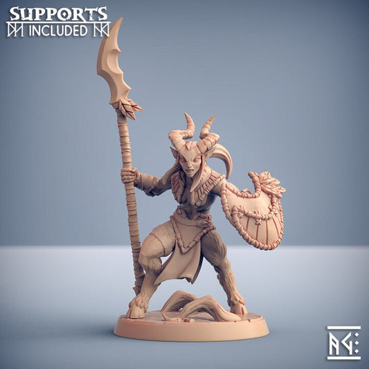 Arverian Woodkeeper - Pose F - Unpainted Miniature