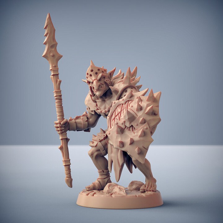 Blackrazor Hobgoblins - Pose C - Unpainted Miniature