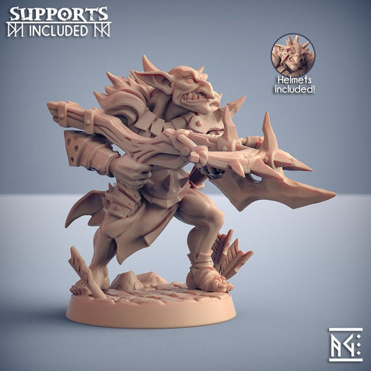 Blackrazor Hobgoblins - Pose E - Unpainted Miniature