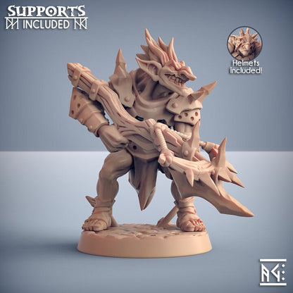 Blackrazor Hobgoblins - Pose F - Unpainted Miniature