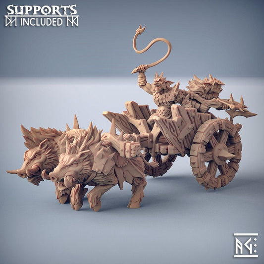 Blackrazor Chariot - Unpainted Miniature