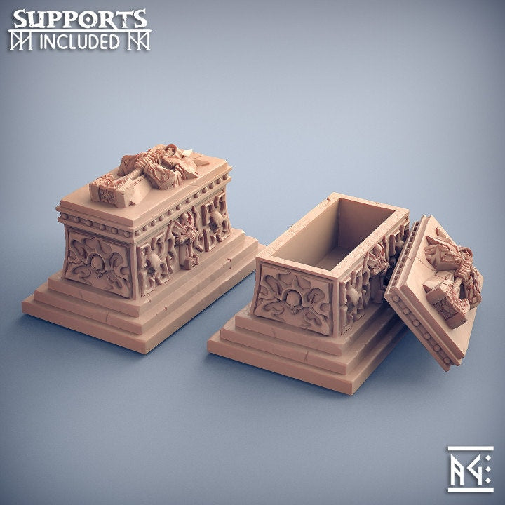 Requiem Sarcophagus - Unpainted Miniature