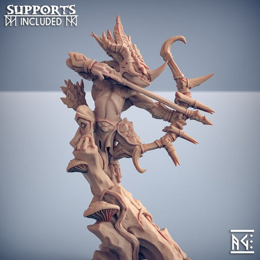 Rosputakk Venomtongue - Swamp Gurunda - Unpainted Miniature
