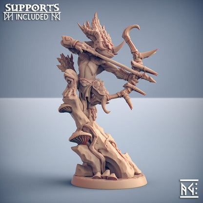 Rosputakk Venomtongue - Swamp Gurunda - Unpainted Miniature