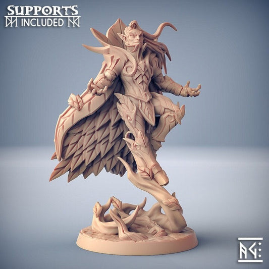 Kivael Sylvanwind - Sylvan Knights - Unpainted Miniature