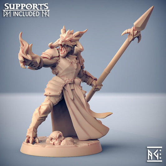 Dragonguard - Pose E - Unpainted Miniature