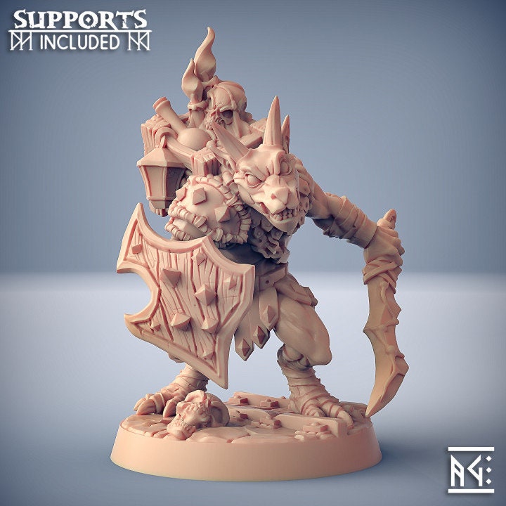 Plague-Mine Kobold - Pose F - Unpainted Miniature