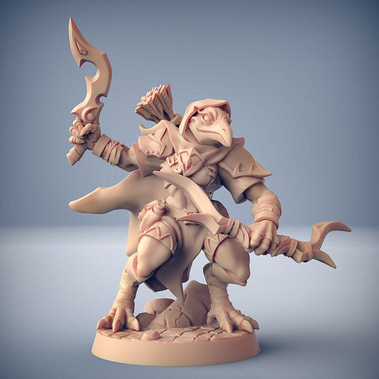 Eye-Cult Gryphkin - Pose F - Unpainted Miniature