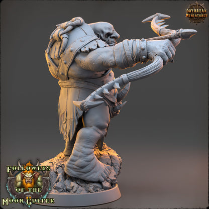 Bozbek Cleggtrace - Followers of the Moon Gulper - Unpainted Miniature