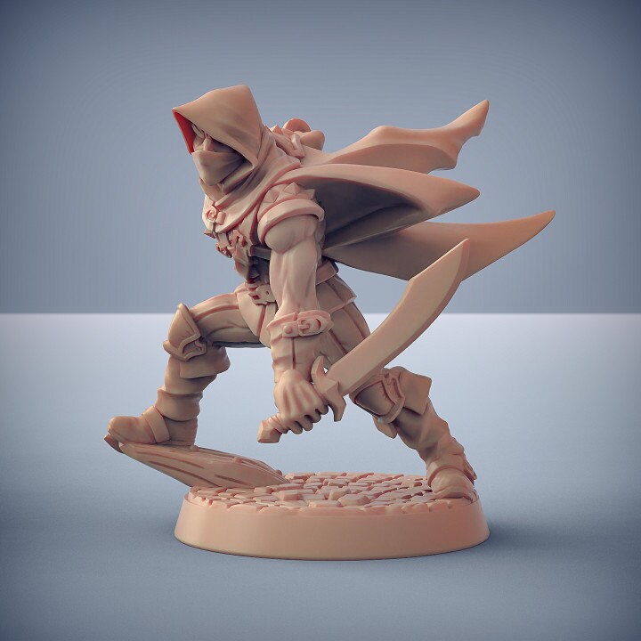 Thief Miniature - Pose A - Unpainted Miniature