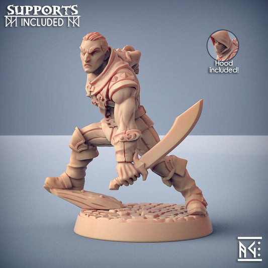 Thief Miniature - Pose A - Unpainted Miniature