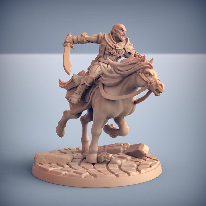 Thieves Guild - Mounted Thieves - Unpainted Miniature