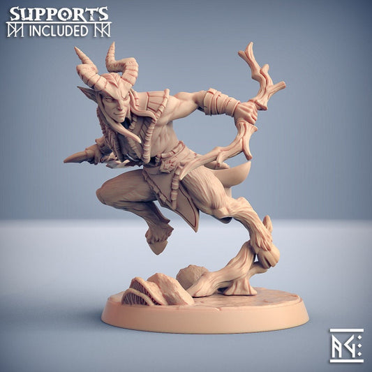 Arverian Woodkeeper - Pose A - Unpainted Miniature