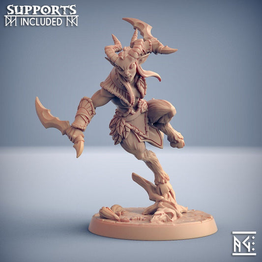 Arverian Woodkeeper - Pose D - Unpainted Miniature