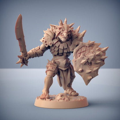 Blackrazor Hobgoblins - Pose A - Unpainted Miniature