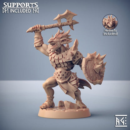 Blackrazor Hobgoblins - Pose B - Unpainted Miniature