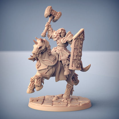 Requiem Cavalry - Requiem Brotherhood - Unpainted Miniature