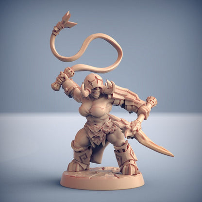 Dumlok Flameseekers - Pose E - Unpainted Miniature