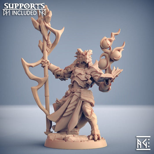 Scramax the Battlemage - The Dragonguard Set - Unpainted Miniature