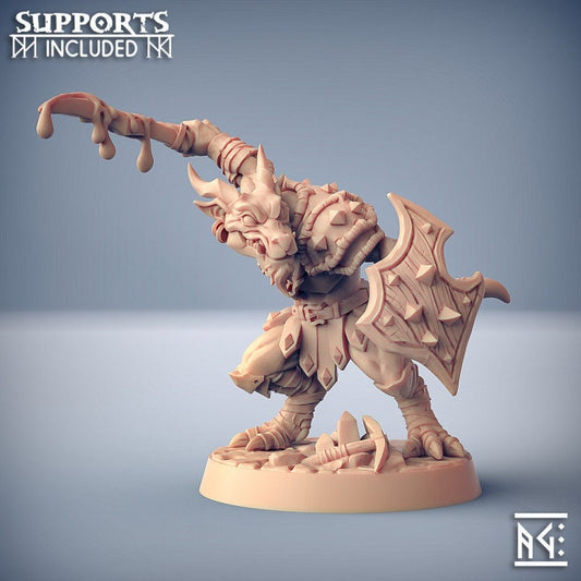 Plague-Mine Kobold - Pose A - Unpainted Miniature