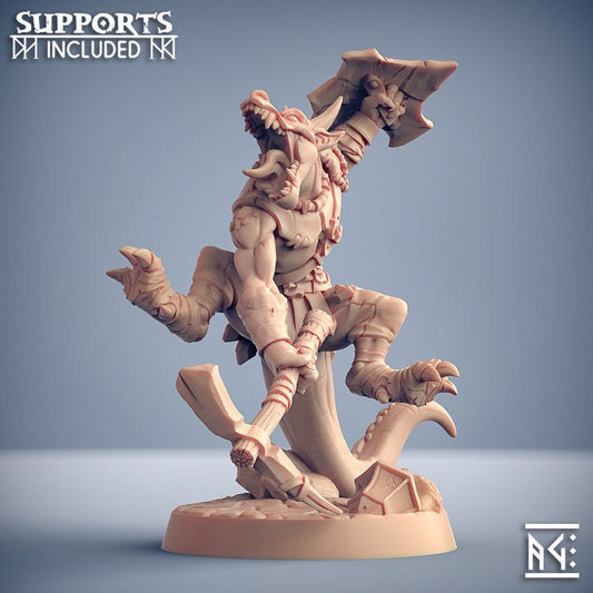 Plague-Mine Kobold - Pose B - Unpainted Miniature