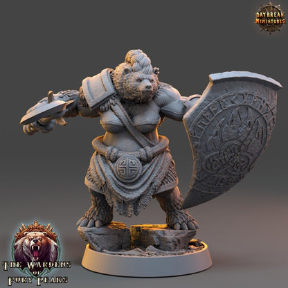 Ursulla Rammer - The Wardens of Fury Peaks - Unpainted Miniature