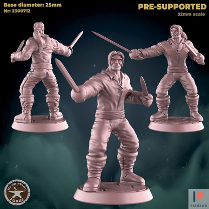 Romeo - 2 Poses - Unpainted Miniature