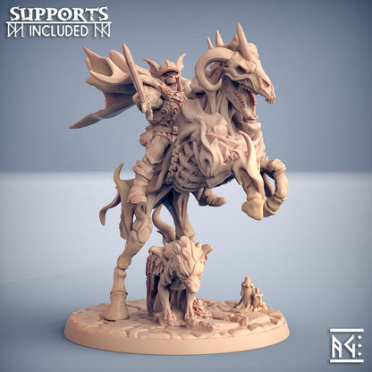 Azekial the Nightmare - Oldburg Fallen Ones - Unpainted Miniature