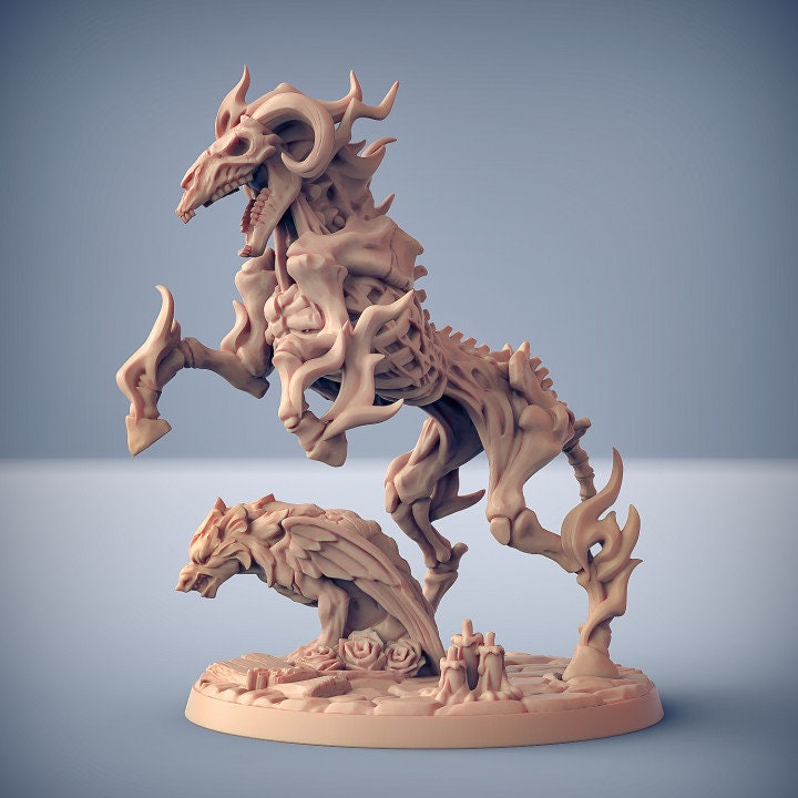 Azekial the Nightmare - Oldburg Fallen Ones - Unpainted Miniature