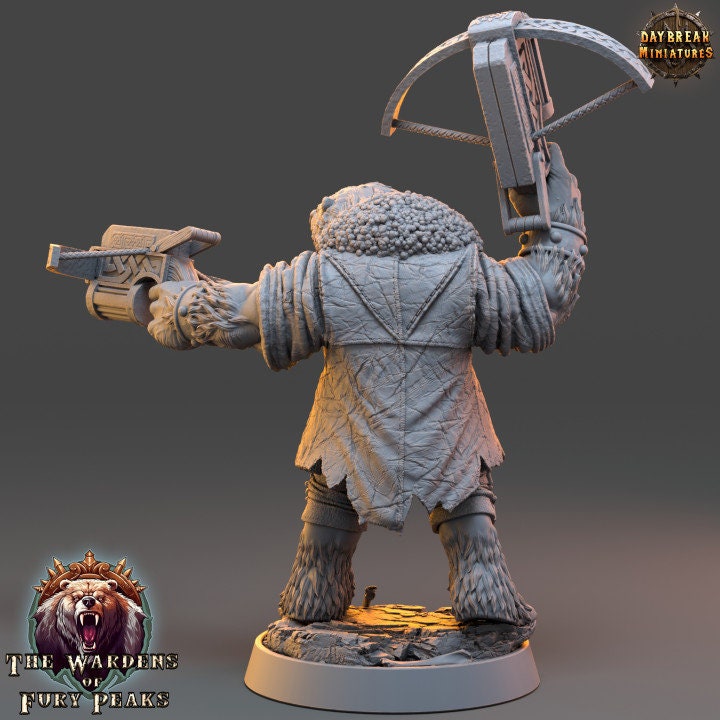 Zinter Doubleshot - The Wardens of Fury Peaks - Unpainted Miniature