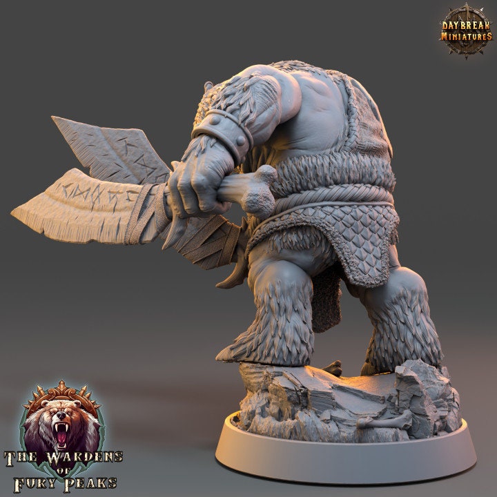 Rana Ripclaw - The Wardens of Fury Peaks - Unpainted Miniature