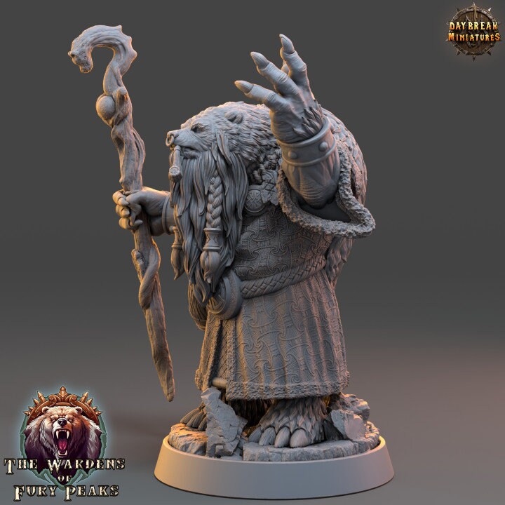 Evener Smoke - The Wardens of Fury Peaks - Unpainted Miniature