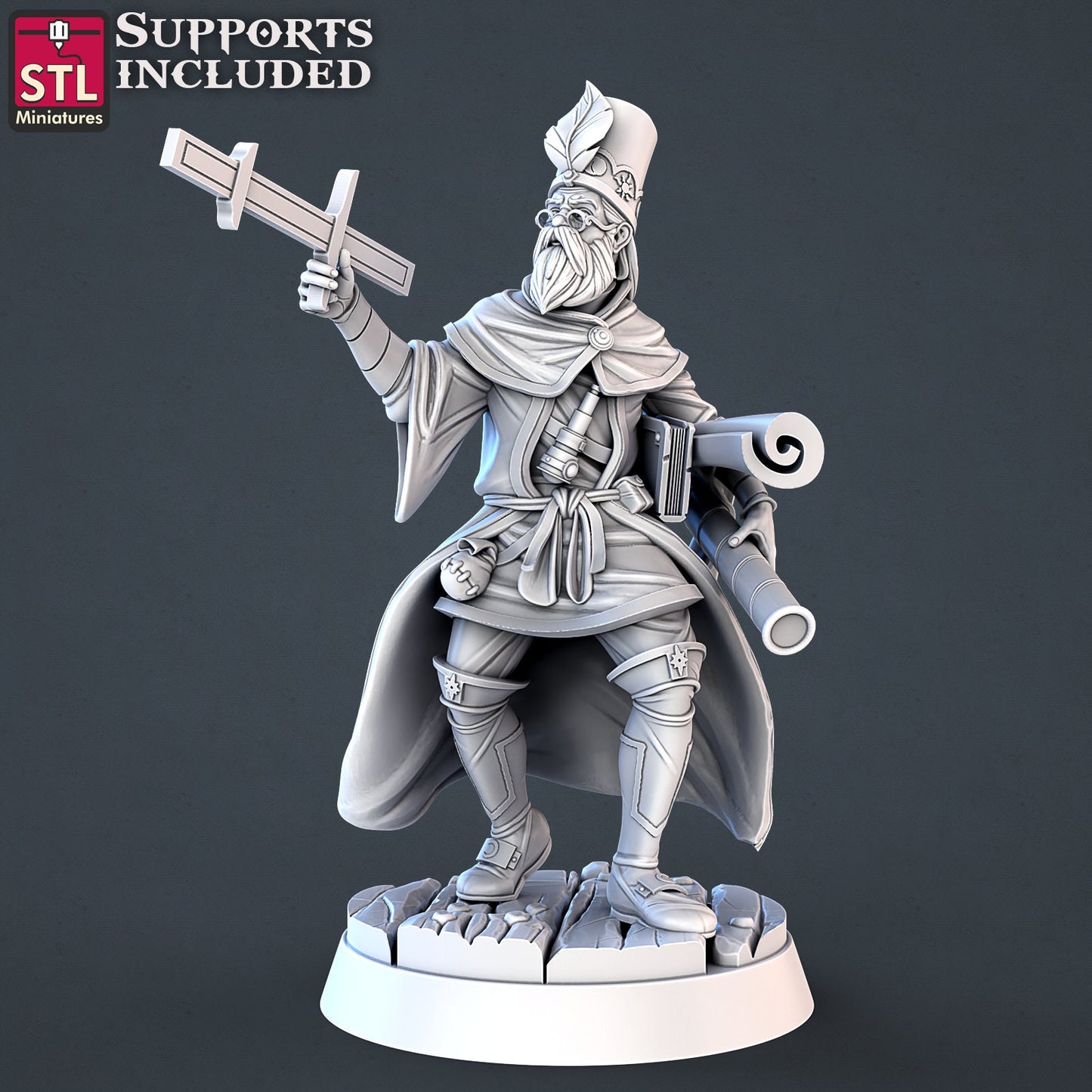 Astronomer Set - Unpainted Miniature